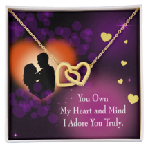 To My Girlfriend Adore You Inseparable Necklace - £53.44 GBP+