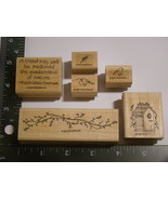Lot of (6) 1997 STAMPIN&#39; UP! Stamps - $34.19 CAD