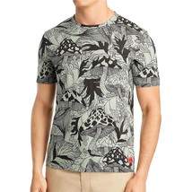 Hugo Boss Men&#39;s Short Sleeve Dogesen Mushroom Graphic Crew T-Shirt Paste... - $54.12
