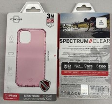 ITSKINS Spectrum Drop Protection Phone Case for Apple iPhone 12 Pro Max Pink - £5.91 GBP