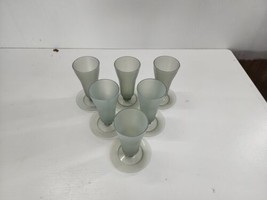 VTG Tupperware 754 Tall Gray Footed Dessert Parfait Sundae Dish - Set of 6 - £11.96 GBP