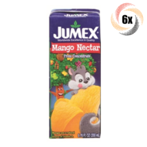 6x Cartons Jumex Mini Mango Nectar Kids Juice Drink 6.76 Fl Oz Fast Shipping! - £17.53 GBP