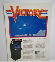 Victory + Jack The Giant Killer Original Vintage Video Arcade Game Promo Ad Art - £14.05 GBP