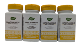 4-Pack Nature&#39;s Way Niacinamide 500mg Non-Flushing, 100 Capsules - $36.09