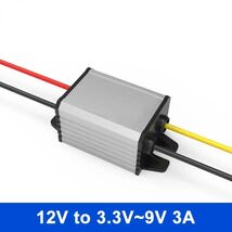 DC 12V/24V to DC 9V 7.5V 6V 5V 4.2V 3.7V 3.3V 3A power step down transfo... - $16.73 CAD+