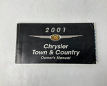 2001 Chrysler Town &amp; Country Owners Manual Handbook OEM I02B15006 - $31.49