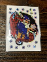 Vintage Dragon Wizard Vending Prismatic Prism Sticker Nos Free Shipping - £11.67 GBP