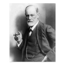 1921 Sigmund Freud Portrait Photo Print Wall Art Poster - £13.69 GBP+