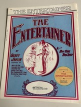Vintage Sheet Music The Entertainer Scott Joplin 1972 - $7.91