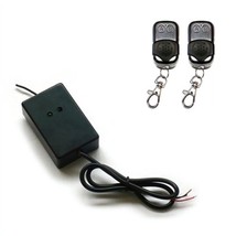 ALEKO Gate Garage Door External Receiver with 2 Remote Controls 433 MHZ - £58.96 GBP