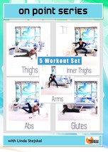 Barlates On Point Series 5 Workouts Exercise Dvd Linda Wooldridge Stejskal New - £11.58 GBP