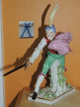 Porcelain Figurine 7.5" Comeddia dell'Arte Zanni? Jacques Callot Vintage... - $404.99