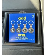 Onn. Holder with Carabiner-Style Ring for Apple AirTag, Vegan Leather, 4... - €4,70 EUR