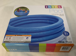 Intex Inflatable Pool Crystal Blue  66in x 15in - $24.55