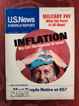 U S NEWS World Report Magazine August 22 1977 INFLATION. Why can&#39;t this cured? - £11.24 GBP
