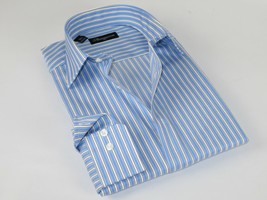 Men Reddington 100% Cotton Dress Sports shirt Regular Modern fit 175 Blu... - £15.72 GBP