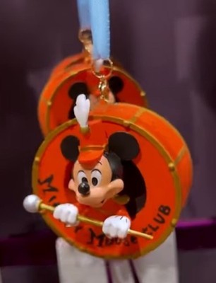 Disney Parks Mickey Mouse Club Drum Ornament - $49.99