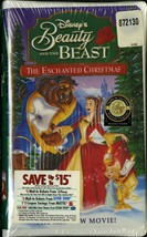 Beauty And The Beast The Enchanted Christmas Vhs Disney Video New - £7.95 GBP