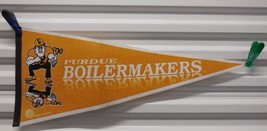 Vintage Trench Purdue Boilermakers Full Size 12&quot; x 30&quot; Felt Pennant - £19.01 GBP