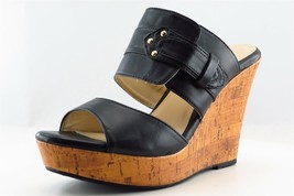 Liz Claiborne Slide Black Synthetic Women Sandal Shoes Sz 6 M - £15.76 GBP