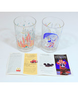 Disney World Remember the Magic Glasses Set of 2 with Disney Brochure - $12.86