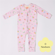 Bambi Mini Co. Wrigglesuit 0 Newborn Pink Festival Bloom - £65.25 GBP