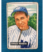 1951 BOWMAN BASEBALL CARD #206 CONRADO MARRERO (G) - $88.89 MXN