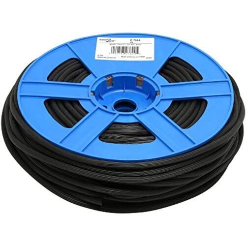 Make 2 Fit P 7604 0.25 inch x 250 feet Roll Black Spline - $38.00