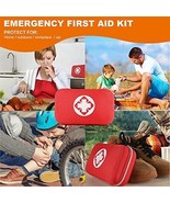 Small First Aid Kit, 300PCS Essential Emergency Trauma Medical Supplies - £30.92 GBP