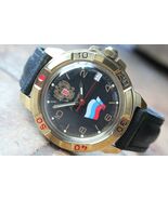 Vostok Komandirsky Military Wrist Watch # 439453 NEW - $69.99+