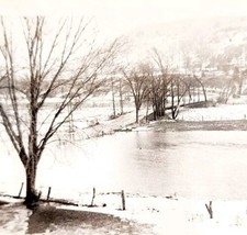 1920s Root River Minnesota Real Photo Antique Flooding Overflow Spring E83H - $19.99