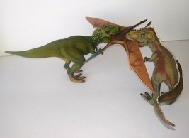 SCHLEICH Realistic Dinosaur Toy Figures T-Rex, Giganotosaurus, Quetzalco... - £31.86 GBP