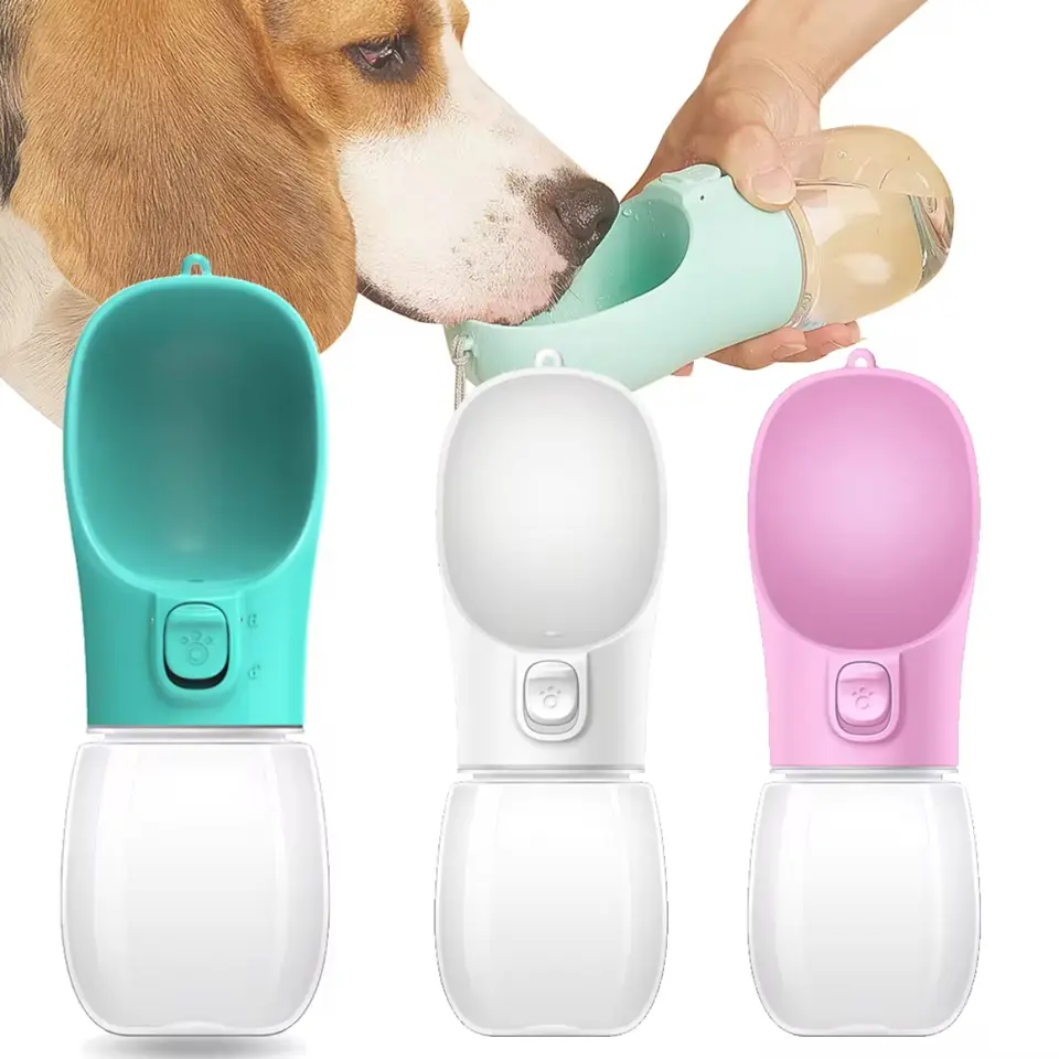 Portable Pet Water Bottle – Leakproof Outdoor Dispenser for Dogs &amp; Cats - $27.34 CAD