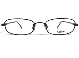 Chloe Eyeglasses Frames CL 1108 C01 Shiny Black Rectangular Full Rim 51-18-135 - £29.20 GBP