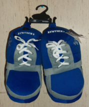 NWT MENS NCAA UK KENTUCKY WILDCATS Micro Fleece LACE UP Slippers  SIZE L... - $28.01