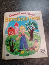 Top Top Tales Book Around And About Buttercup Farm  1951  Edition - £11.59 GBP