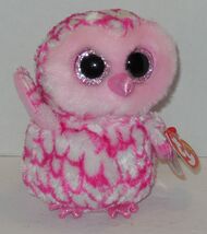 TY Pinky Beanie Babies Boos The Owl plush toy - $9.85