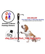 Black Doggy Doorbells Plus 2 Bonus Obedience Clickers, House Training  - £10.26 GBP