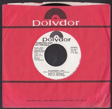 Max D. Barnes 45 RPM Allegheny Lady - Polydor PD-14419 (1977) - £9.63 GBP