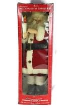 Vintage Telco Motionettes of Christmas Animated Figure Santa Claus Porcelite 24&quot; - £61.36 GBP