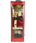 Vintage Telco Motionettes of Christmas Animated Figure Santa Claus Porce... - £61.14 GBP
