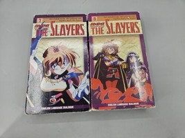 The Slayers Vol. 7 and 8 Vhs 1995 English Dubbed Anime Lot - £19.89 GBP