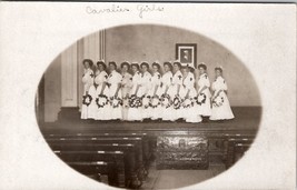 WW1 Nurses Cavalier Girls Red Cross Cromwell RPPC Postcard Y12 - £15.94 GBP