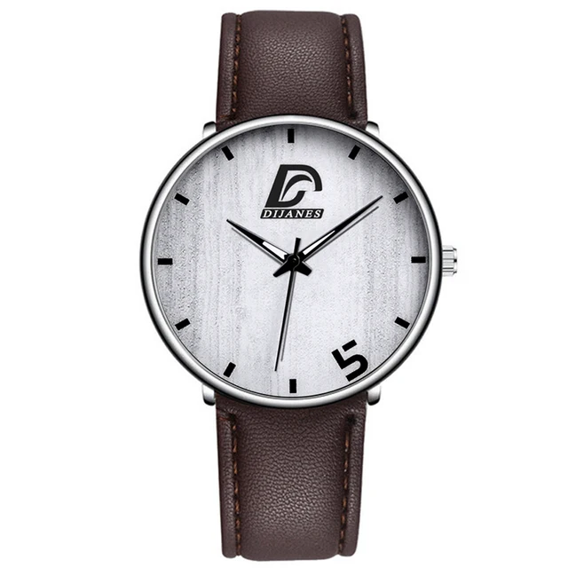 Mens Fashion Business Ultra Thin Minimalist Stainless Steel  Belt  Watch  Men  L - £43.43 GBP