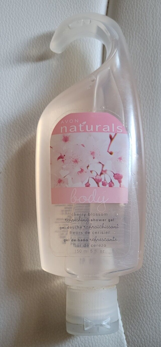 New Avon Naturals Body Wash Shower Hook Cherry Blossom 5 fluid ounces - $8.99