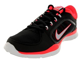 Nike Women&#39;s Nike Flex Trainer 4 Shoes, 643083 002 Size 11.5 Blk/Laser Crimso - £55.91 GBP