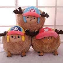 35cm One Piece Tony Tony Chopper Kawaii Cartoon Plush Doll Toys Throw Pi... - $13.99+