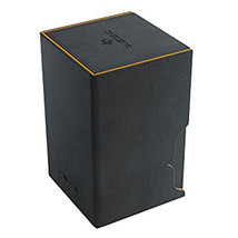 100+ Exclusive Edition Deck Box XL (Black/Orange) - Wtchtowr - $67.65