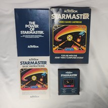 Starmaster Atari 2600 (1982) Complete In Box Manual Insert Works AX-016 - £25.70 GBP