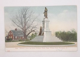 Roger William&#39;s Statue Betsey House Providence RI Postcard Unposted UDB 1901-07 - £7.85 GBP